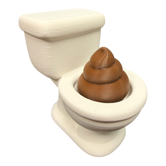 Pooper Toilet Clicker Fidget
