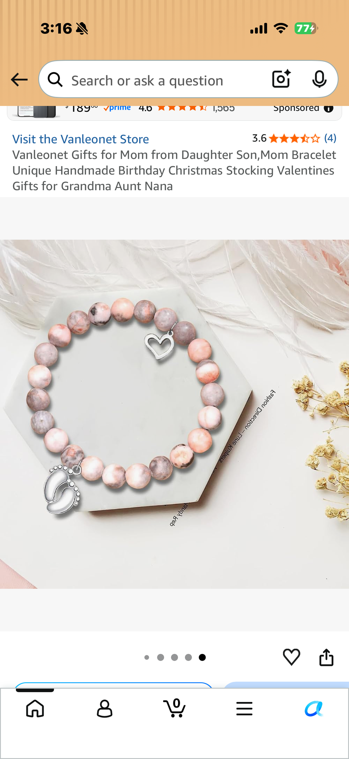 Bracelet for Mom