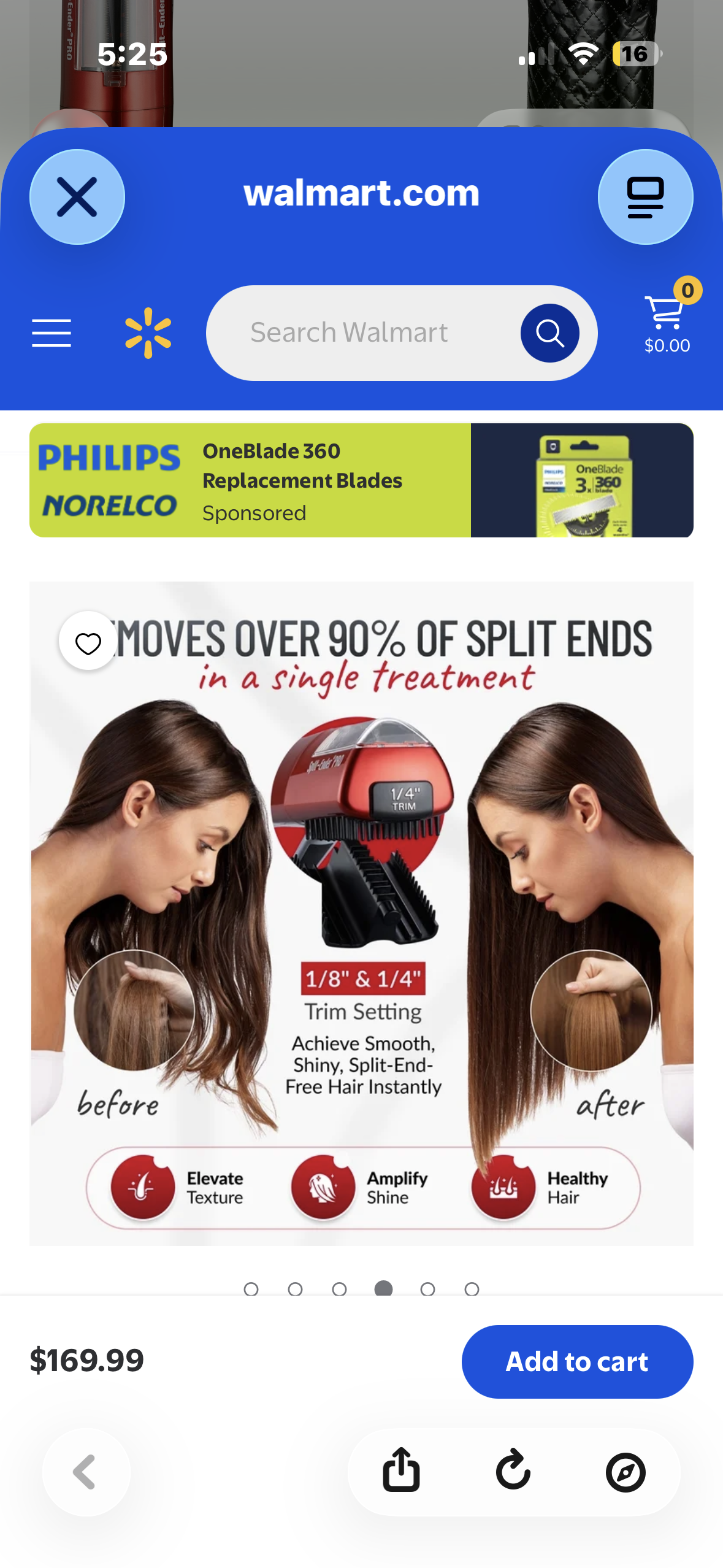 Split Ender Pro, Automatic Split End Hair Trimmer, Rechargeable Tool for the Fast & Easy Removal of Split Damaged Hair Ends