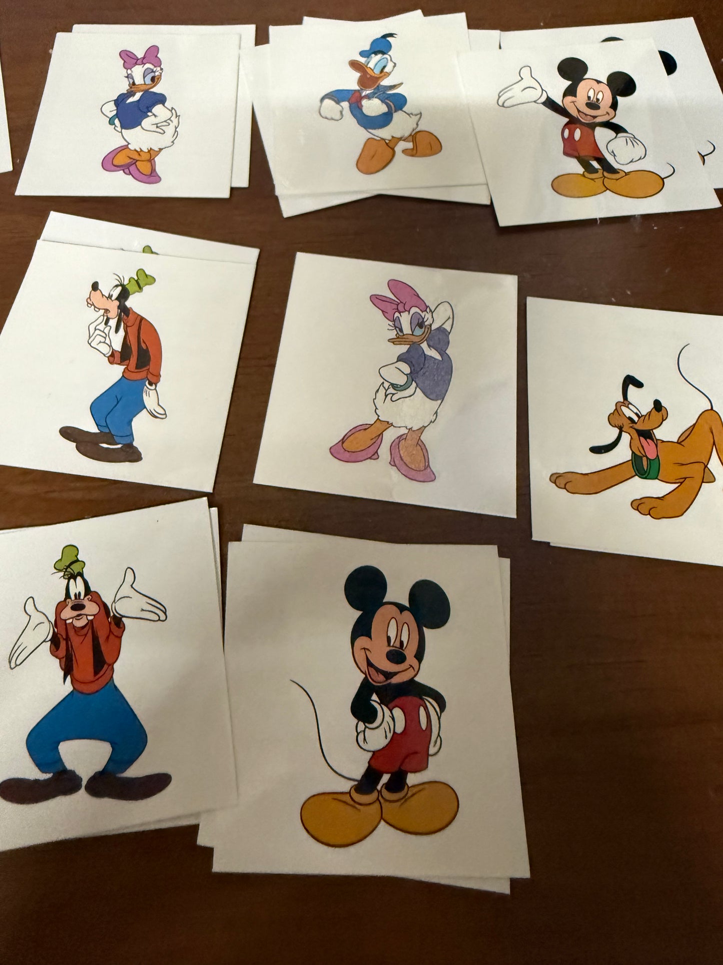 34 pc Disney Temporary Tattoos
