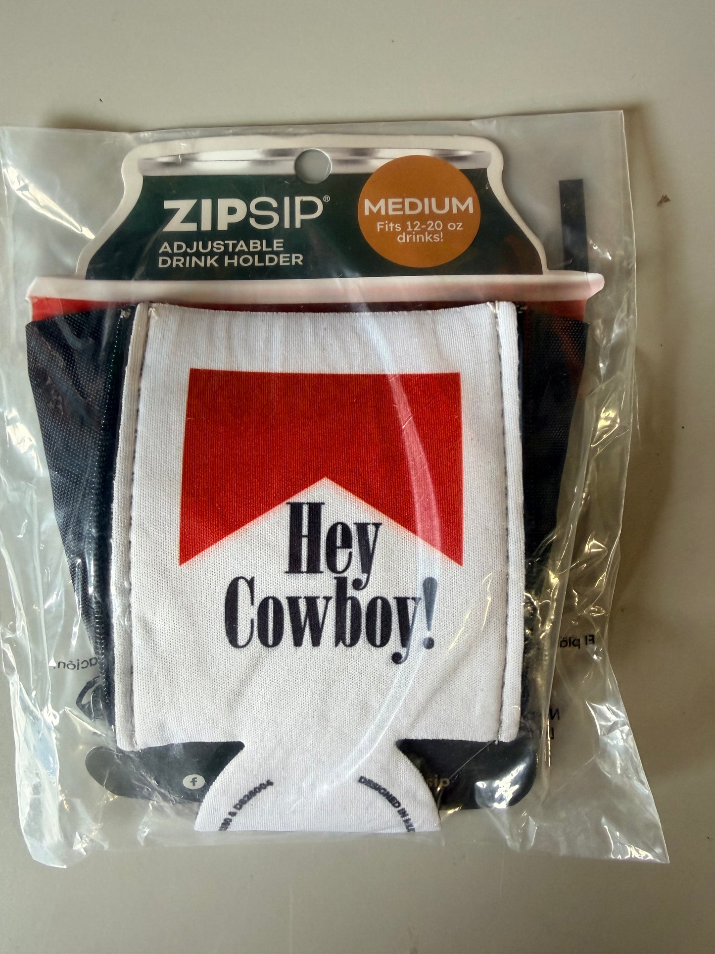 Hey Cowboy Can Koozie