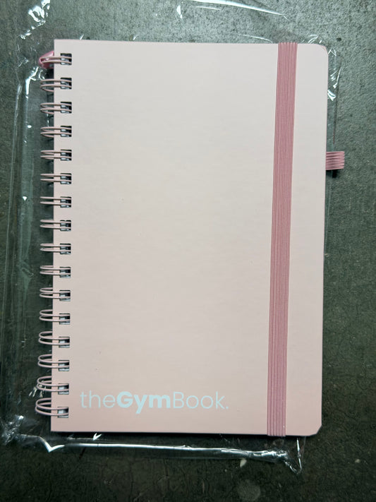 Fitness Journal & Gym Workout Log Book with Plastic Covers [A5 Size - 6 x 8 Inches] Exercise, Weightlifting & Training Diary for Men & Women
