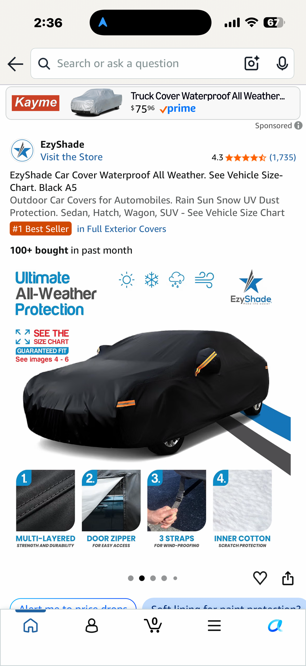 Waterproof Car Cover