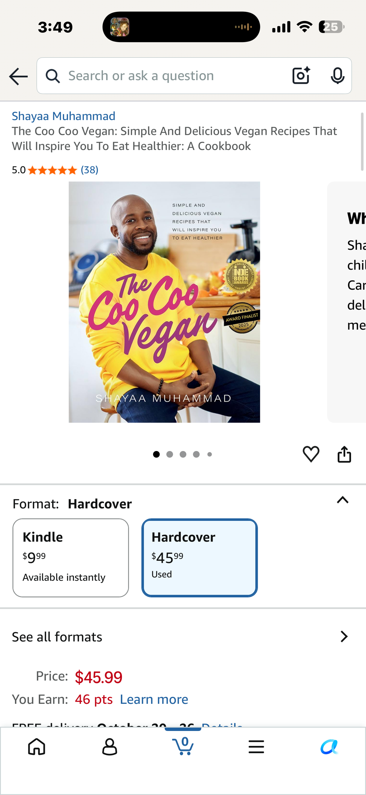 The Coo Coo Vegan: Simple And Delicious Vegan Recipes That Will Inspire You To Eat Healthier: A Cookbook