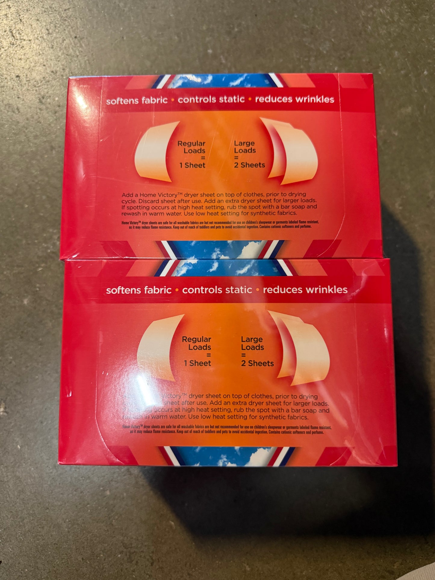 Dryer Sheets, Fresh Clean Scent, Twin Pack, 480 Sheets Total, 4-in-1 Reduces Wrinkles, Fights Static, Softens, Freshens