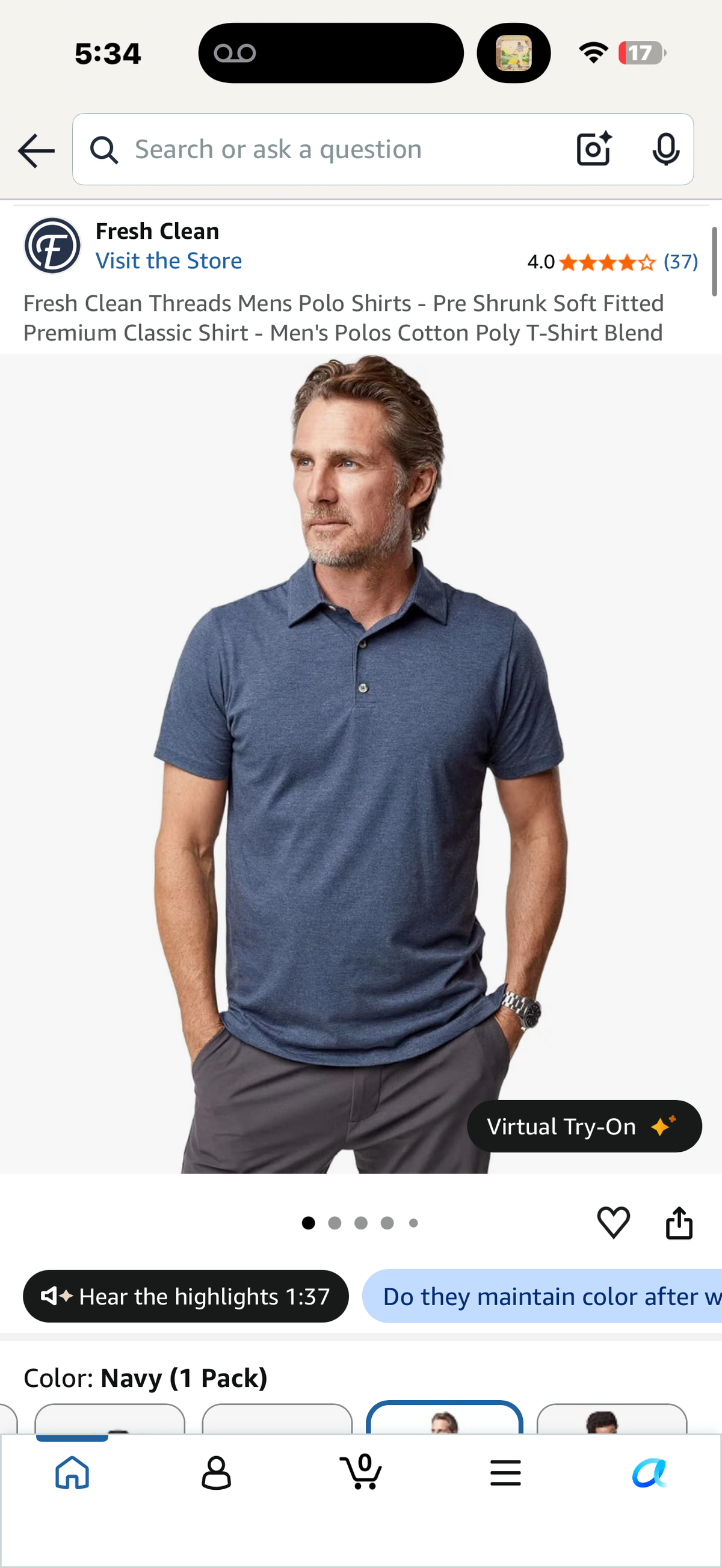 Fresh Clean Threads Mens Polo Shirts - Pre Shrunk Soft Fitted Premium Classic Shirt - Men's Polos Cotton Poly T-Shirt Blend (Size XL)