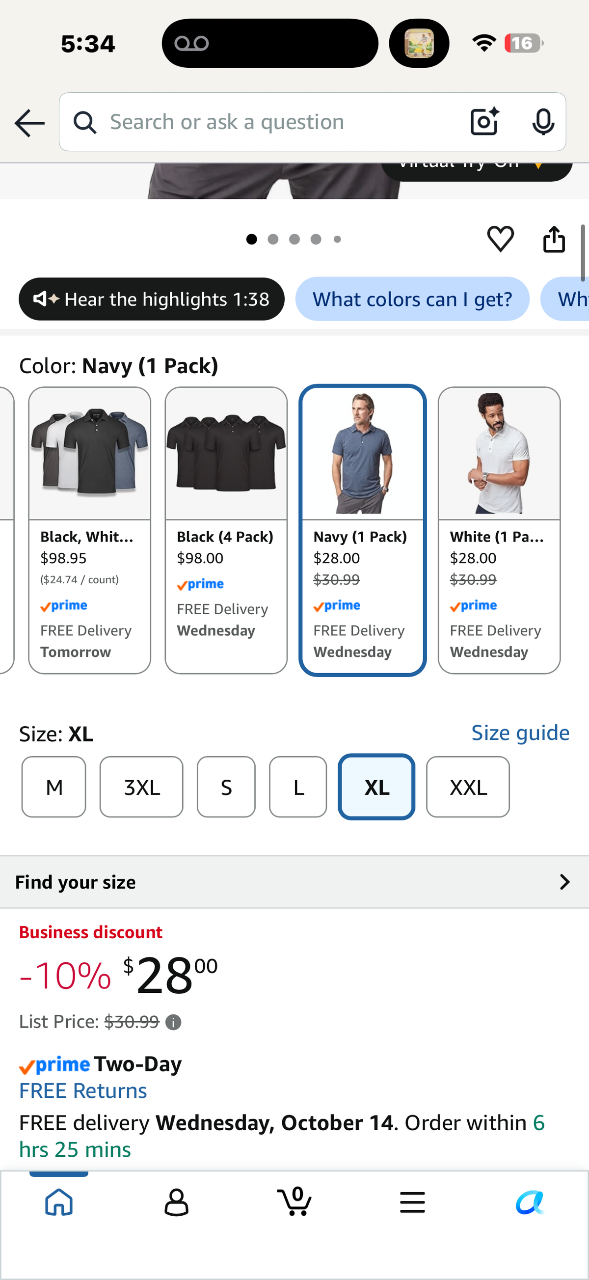 Fresh Clean Threads Mens Polo Shirts - Pre Shrunk Soft Fitted Premium Classic Shirt - Men's Polos Cotton Poly T-Shirt Blend (Size XL)