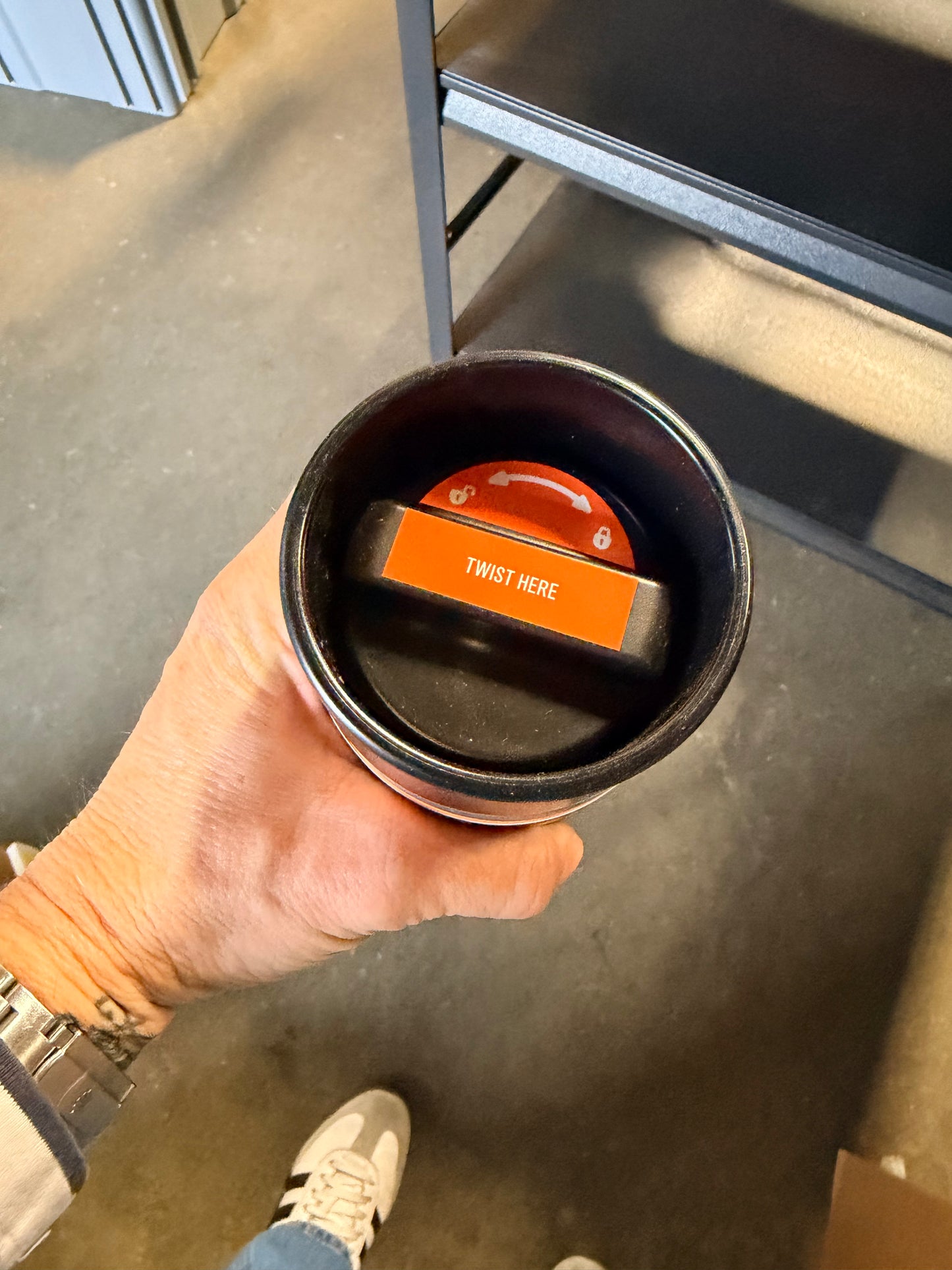 Orange Yeti Rambler