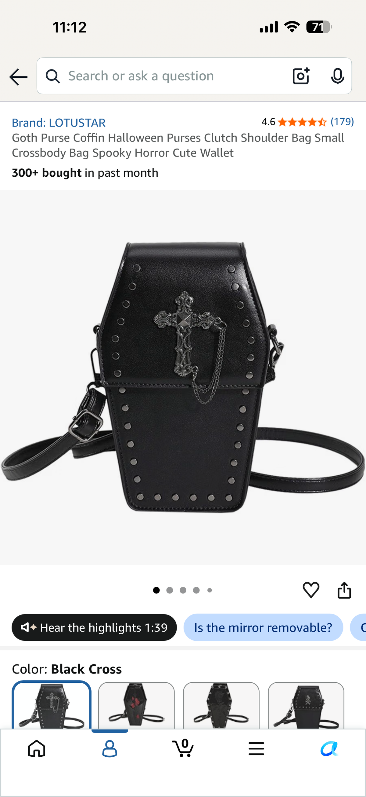Coffin Purse