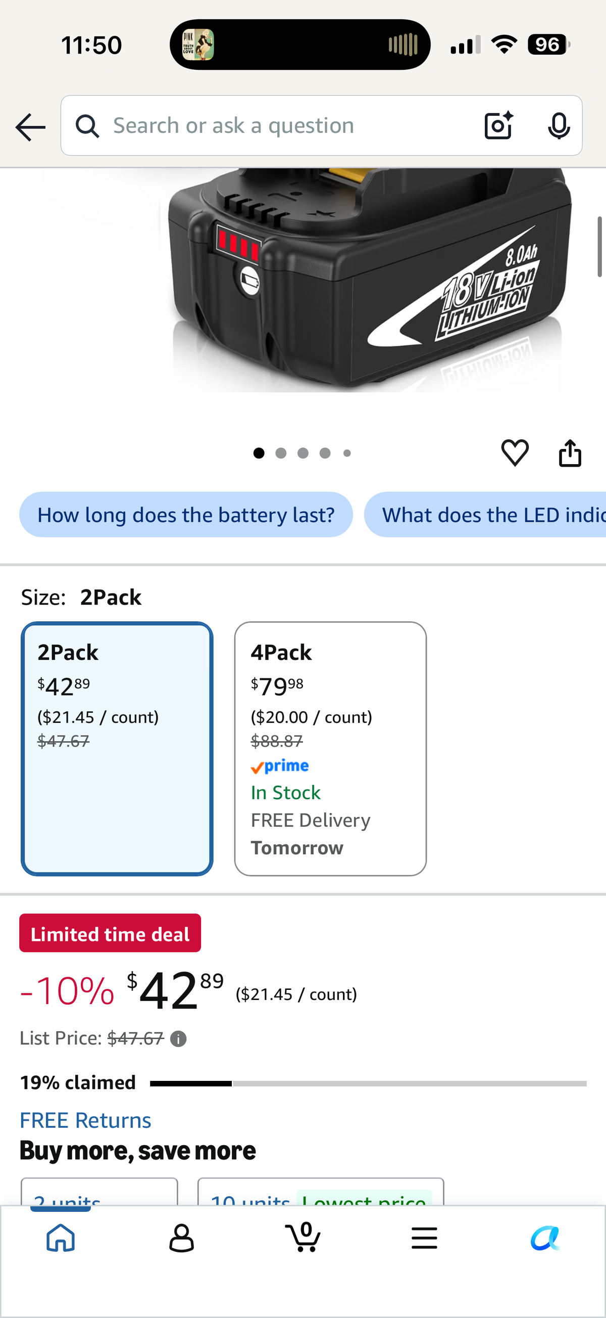Makita Compatible Replacement Batteries