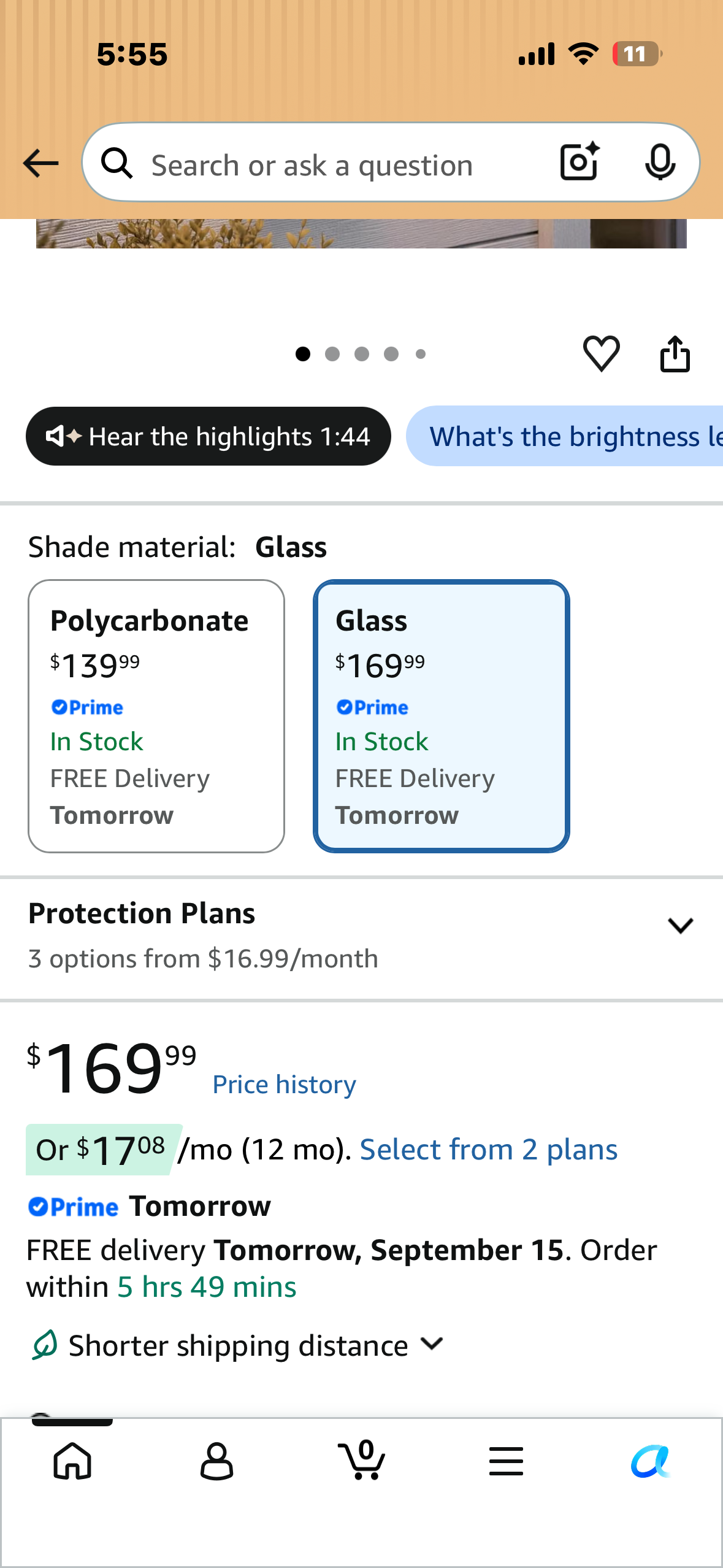 Glass Modern Outdoor Wall Light, 26" Outdoor Wall Sconce, AC100-240V 2800K LED, Large Exterior Lighting Fixture, Waterproof, Hardwired, Glass