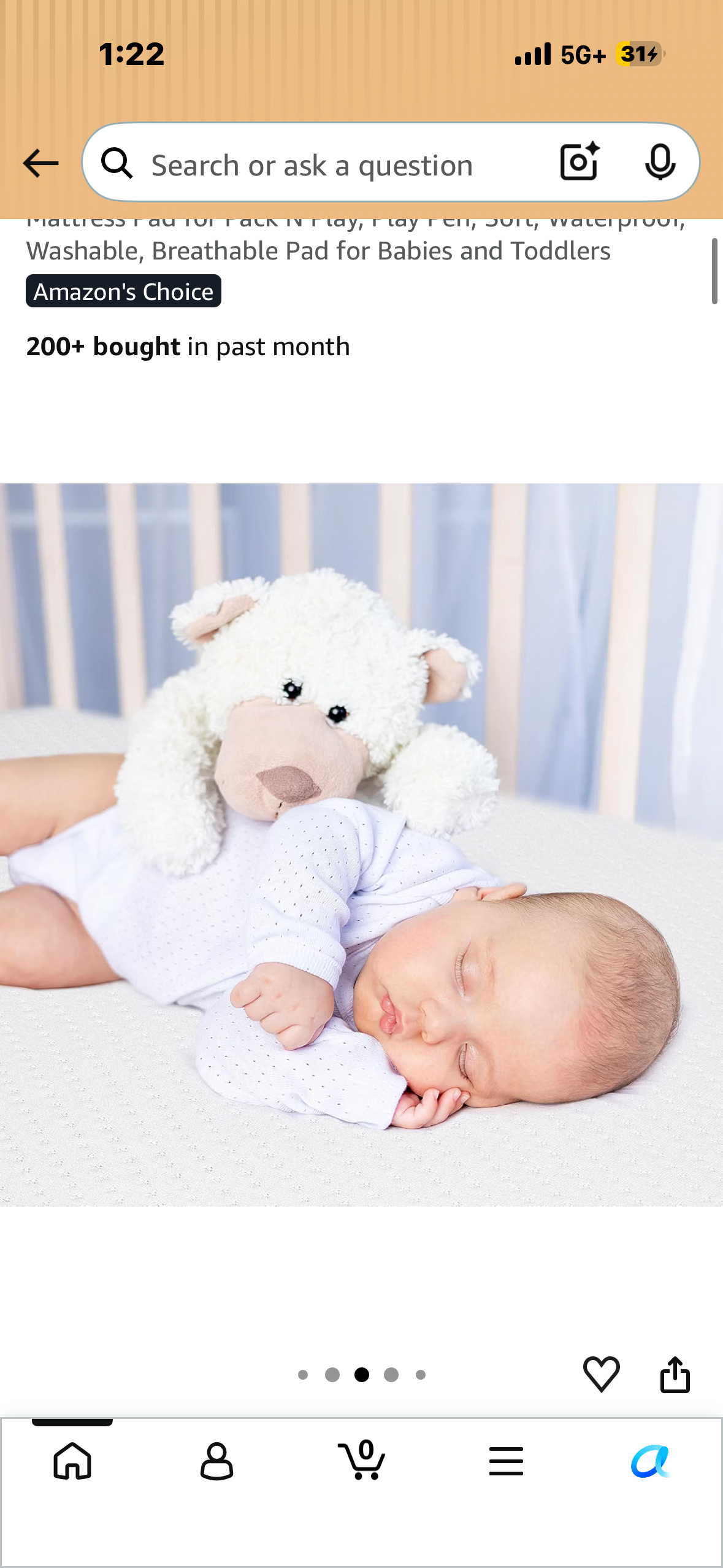 Pack and Play Mattress (38"x26"x1.25"), Portable Crib Mattress Pad for Pack N Play, Play Pen, Soft, Waterproof, Washable, Breathable Pad for Babies and Toddlers