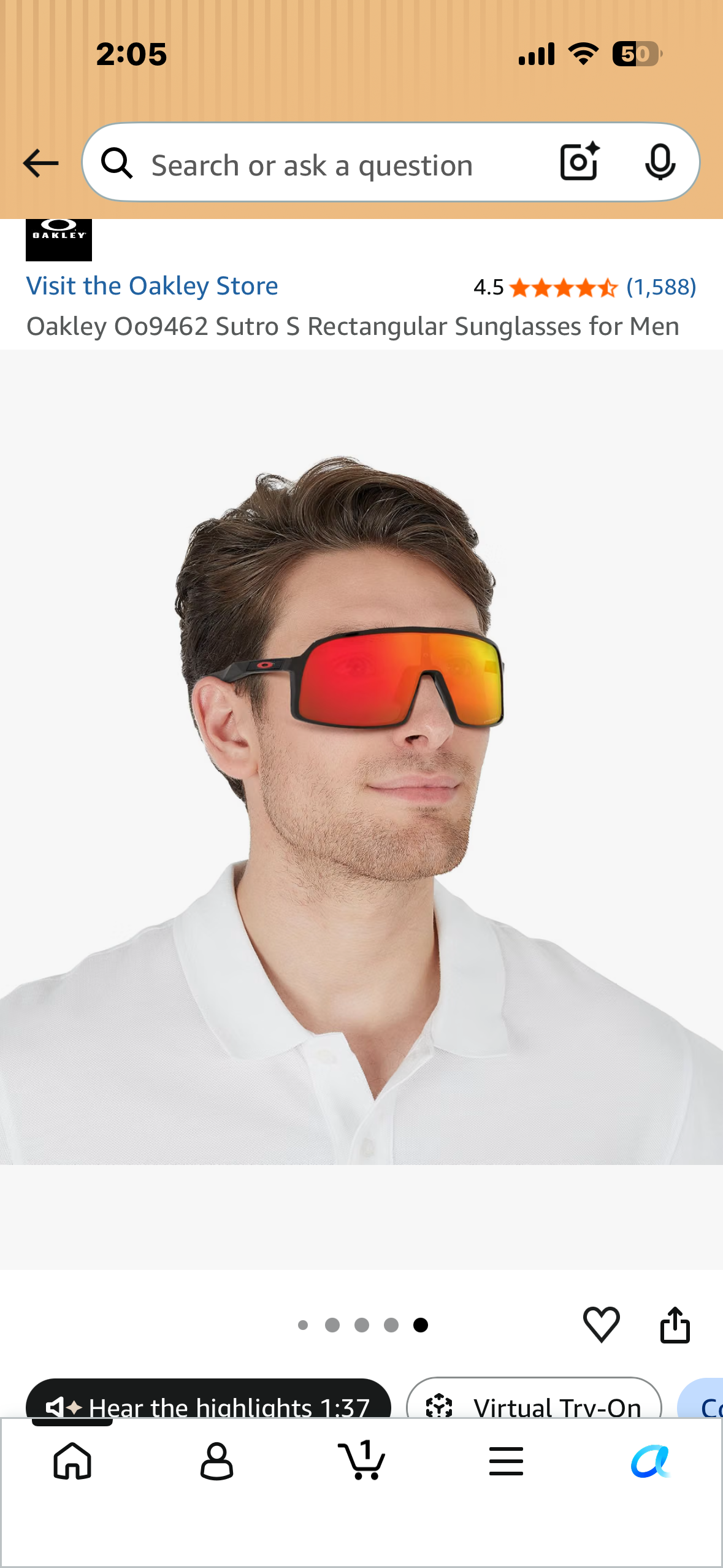 Oakley Oo9462 Sutro S Rectangular Sunglasses
