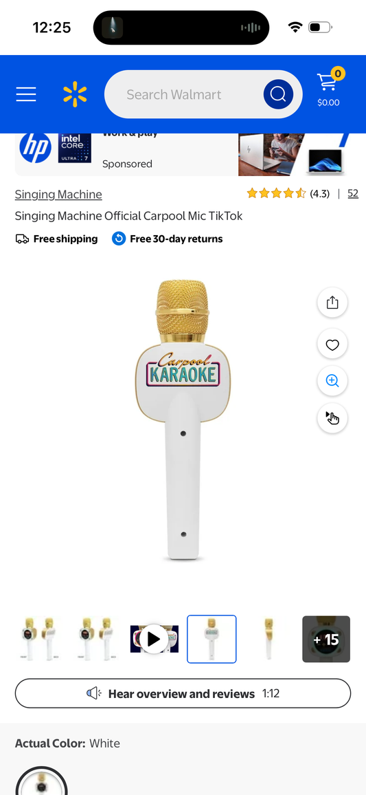 Singing Machine Official Carpool Mic TikTok