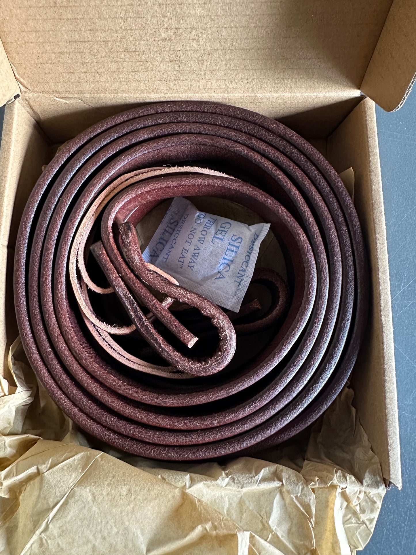 Leather Split Reins, Oiled Supple Ranch Reins for Western Horse ProTack, 5/8" × 7’