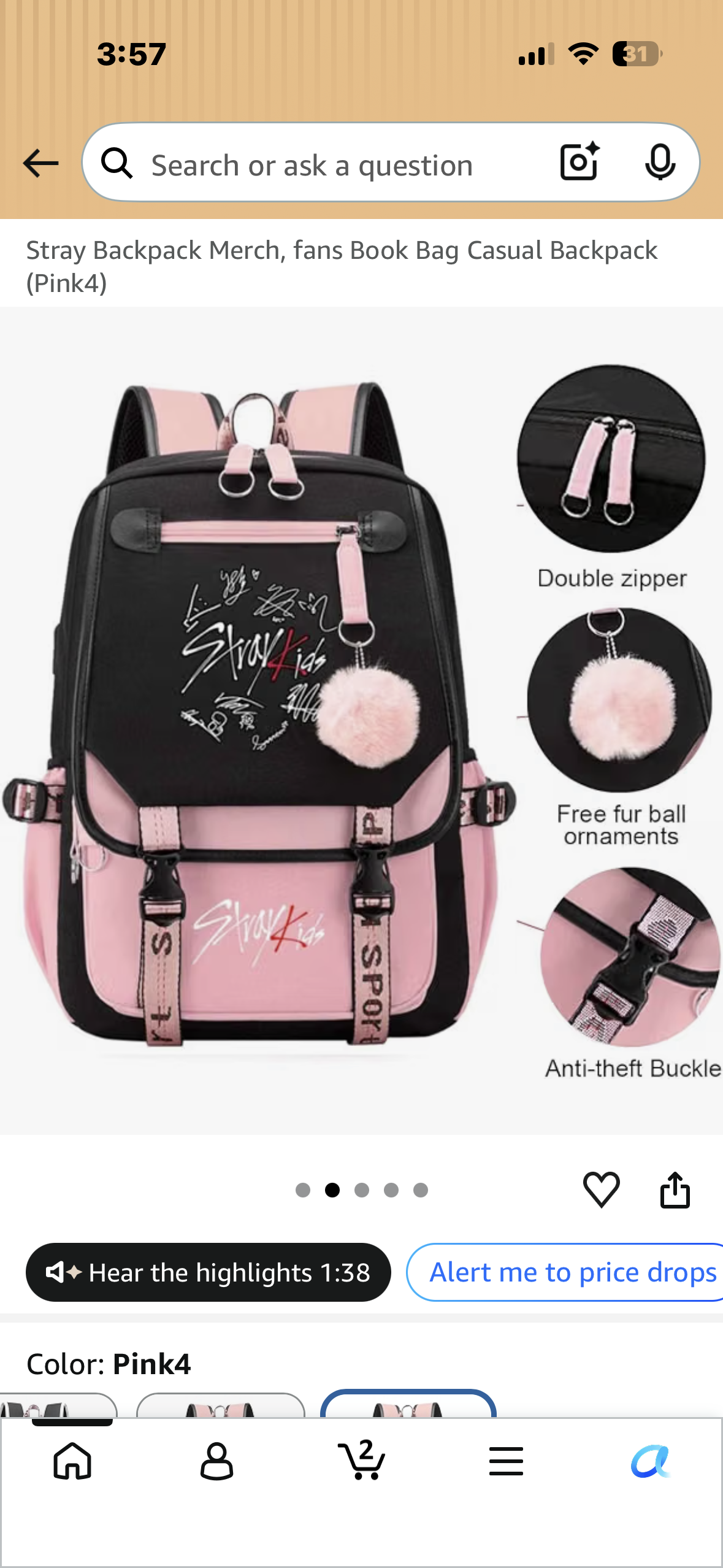 Stray Kids Backpack Fan Merch, Book Bag, Casual Backpack