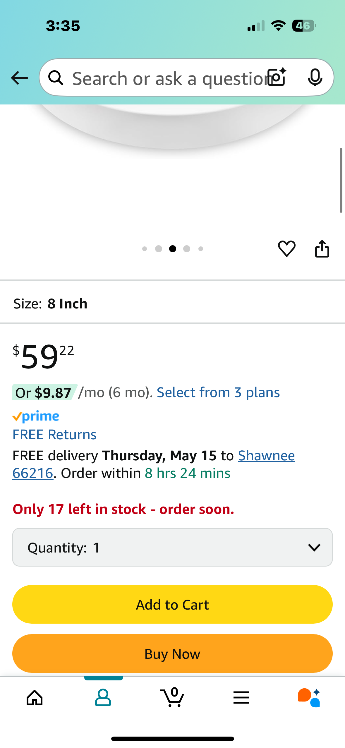 Westgate TC-FML-8-14W-RGBW-WIFI 8 Inch LED Flush Mount Fixture, White Die-Cast Aluminum Housing, Compatible with Alexa, Works with Google Home, Dimmable Ceiling Light, Color Changing Lamp
