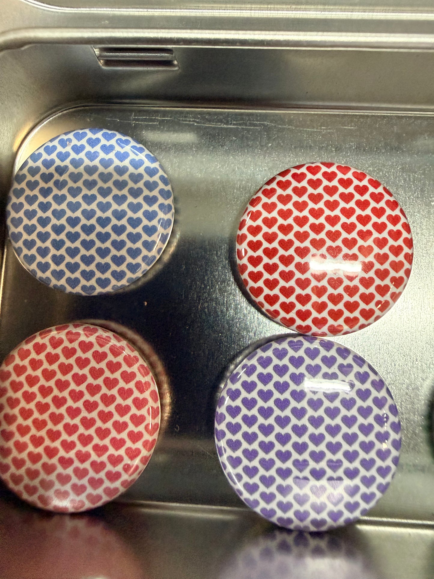 Hearts Magnet Set