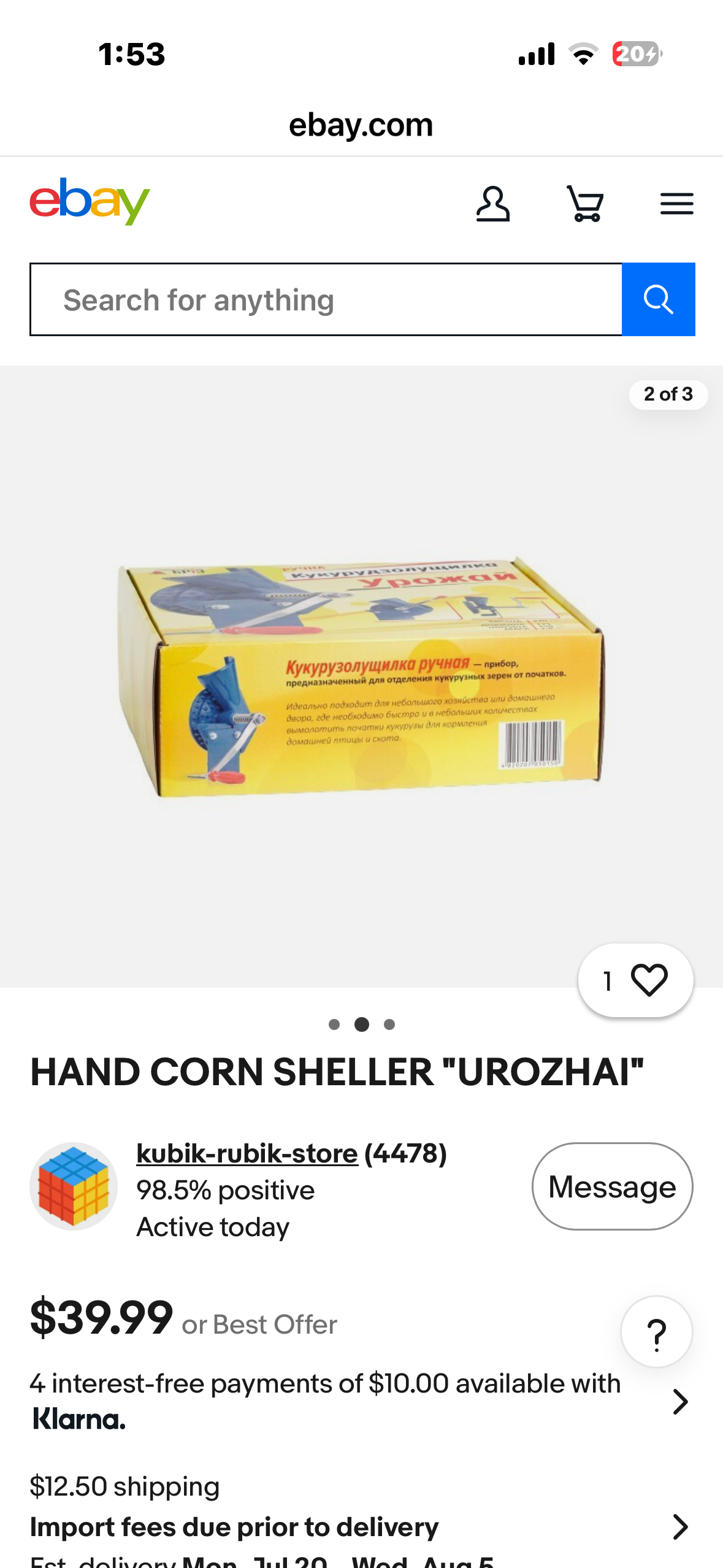 Hand Crank Corn Sheller, Huller, Shucker, Husker  Thresher 😳