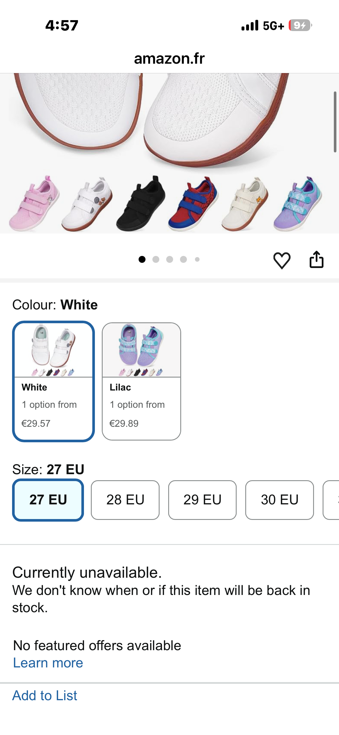 barefoot shoes for kids, minimalist sneakers, soft slippers, non slip with arch support (Size Kids 9.5)