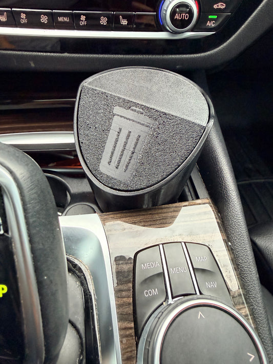 Car Cupholder Trash Can