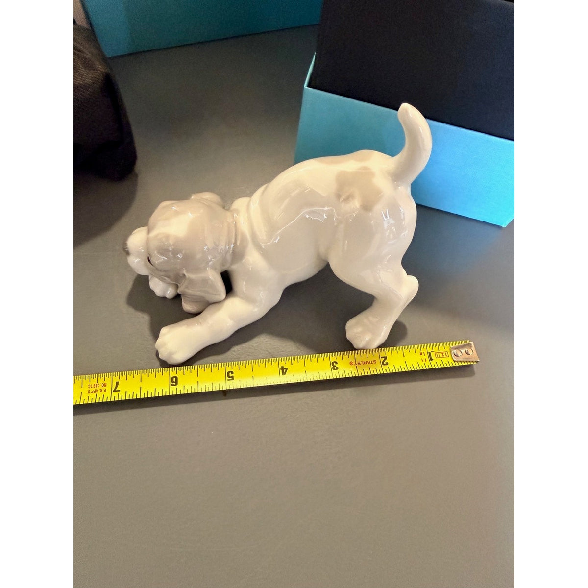 New - Lladro Playful Beagle Poreclain Figurine