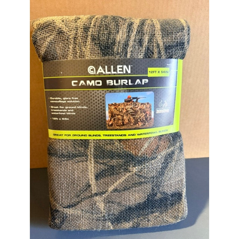 Camo Burlap Large Size 12' x 54" Heavy Duty